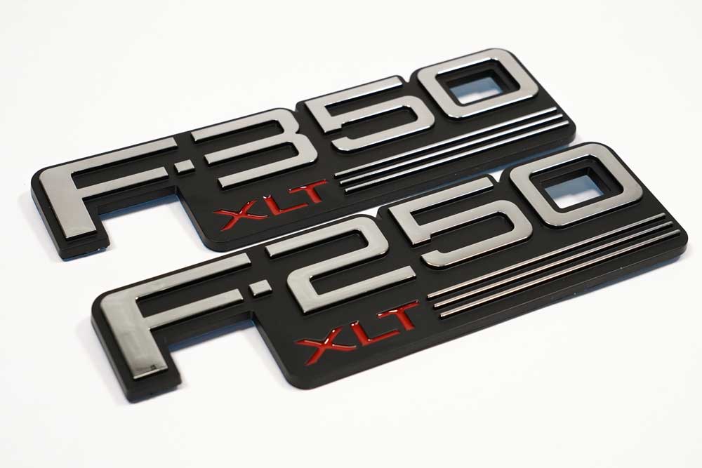 Complete Performance F-250 XLT Badge 92-97 Ford F-250/F-350