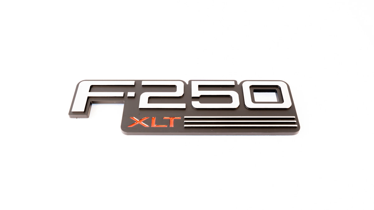 Complete Performance F-250 XLT Badge 92-97 Ford F-250/F-350