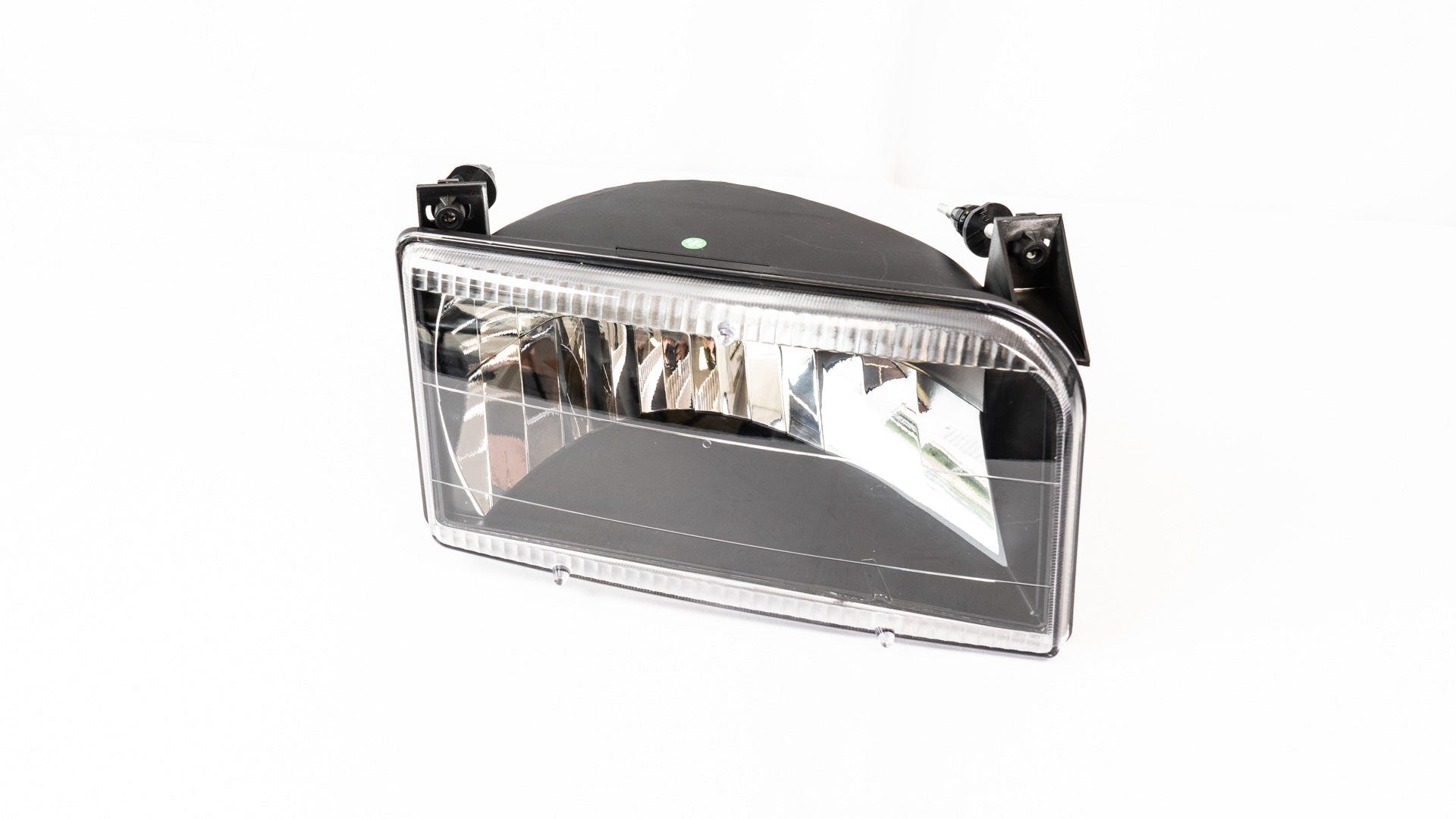 Complete Performance Six Piece Clear Black Headlight Kit 92-97 Ford F-250/350