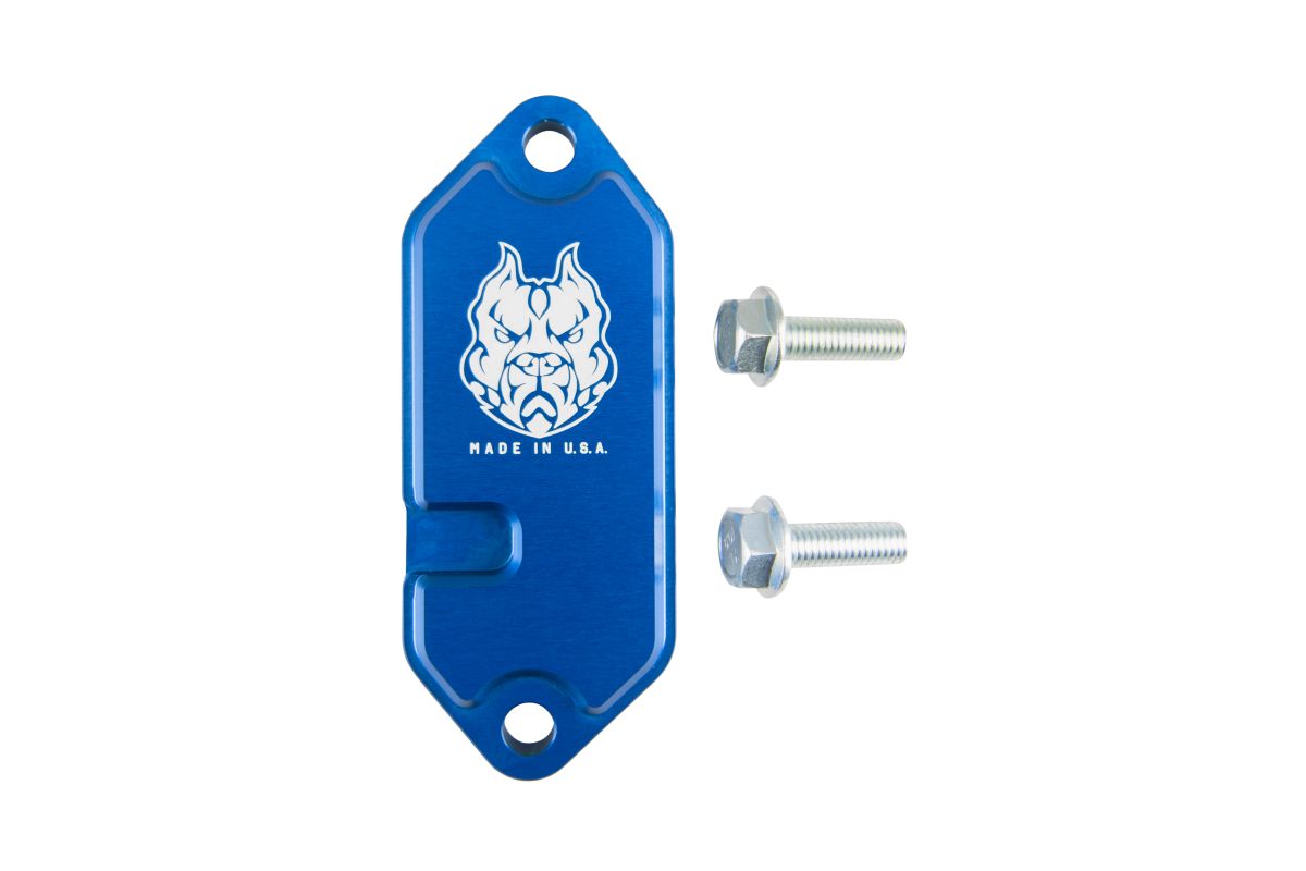 Sinister Diesel Coolant Block Off Plate for 14-24 GM 6.6L Duramax