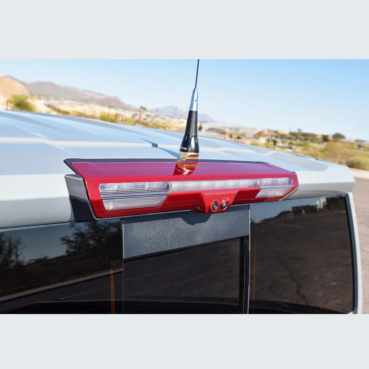 Bulletproof Diesel Third Brake Light Antenna Mount for 19-25 GM 2500HD and 3500