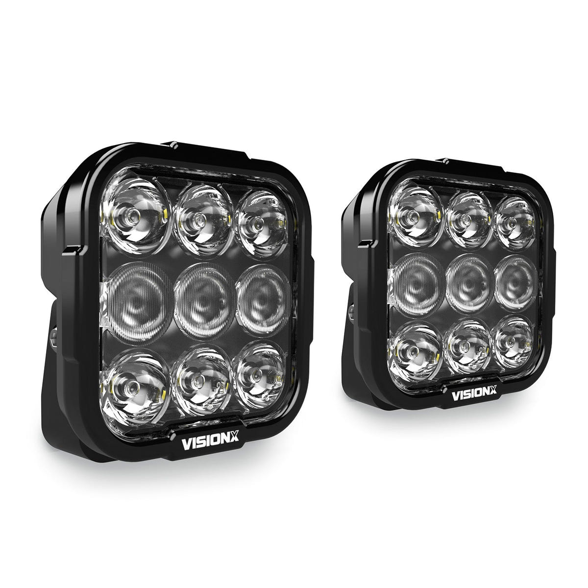 Vision X DURA PRO 9 Dual-Action Combo Driving Lights