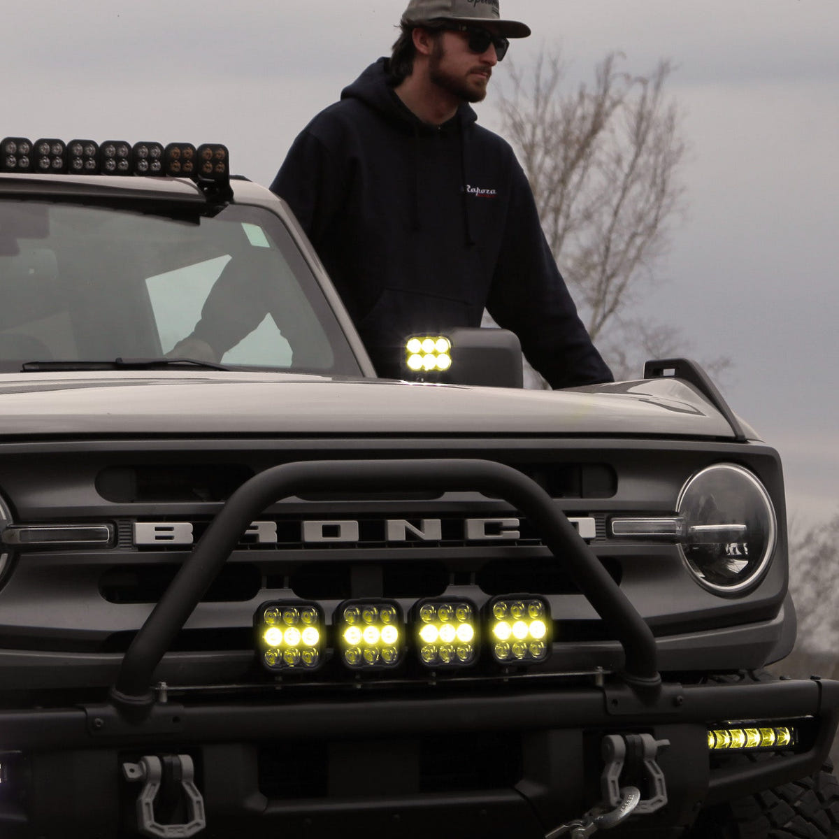 Vision X DURA PRO 9 Dual-Action Combo Driving Lights