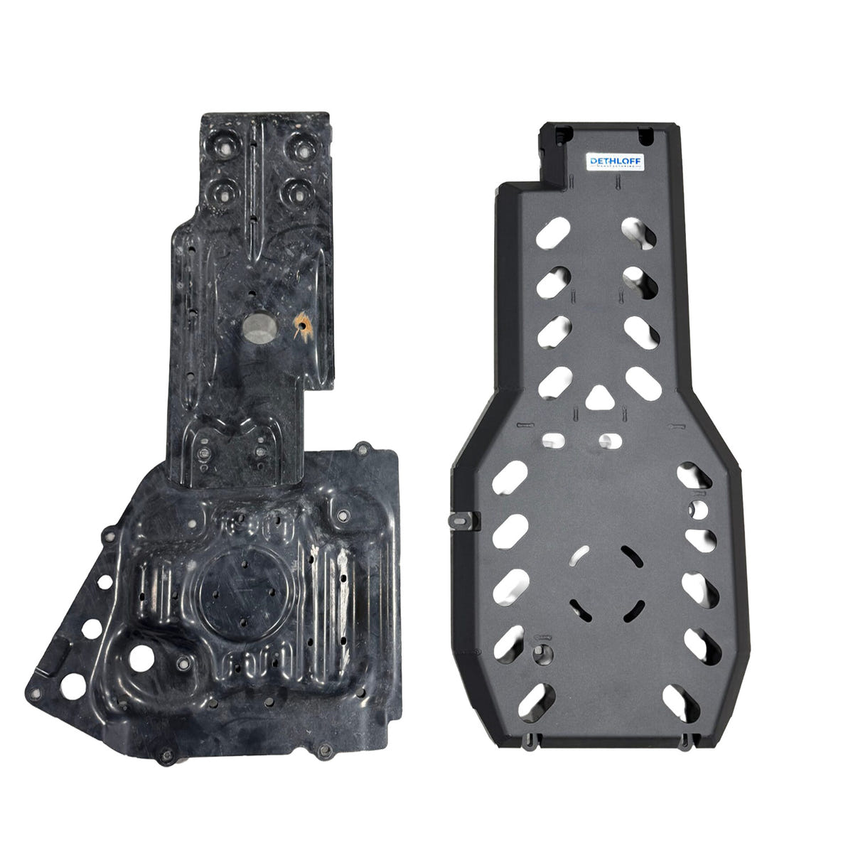 Dethloff DEF And T-Case Skid Plate 25-26 Ram 2500/3500