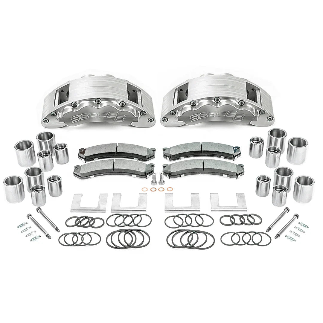 SSBC-USA B8-Barbarian Direct Fit Rear Caliper Disc Brake Upgrade Kit 2013-2024 GM 2500 and 3500