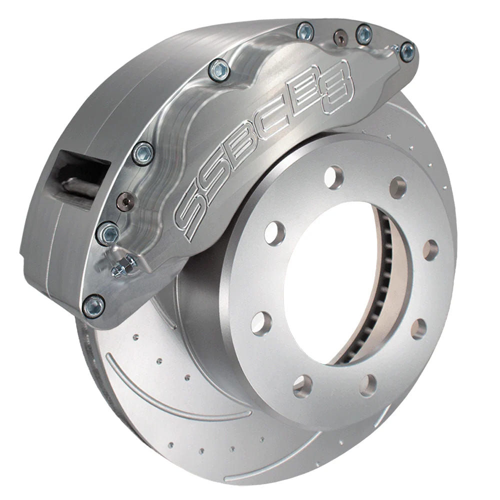 SSBC-USA B8-Barbarian Direct Fit Rear Caliper Disc Brake Upgrade Kit for 09-18 Dodge and Ram 2500 and 3500