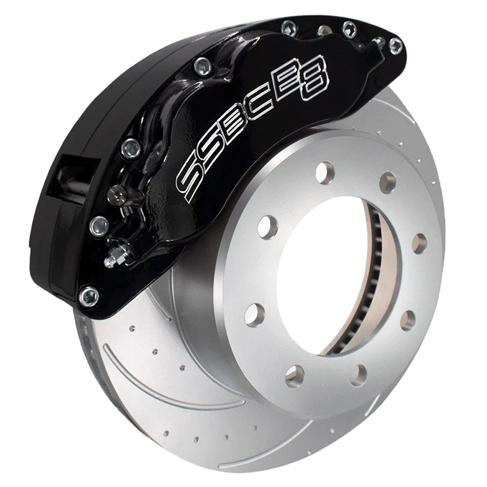 SSBC-USA B8-Barbarian Direct Fit Rear Caliper Disc Brake Upgrade Kit for 09-18 Dodge and Ram 2500 and 3500
