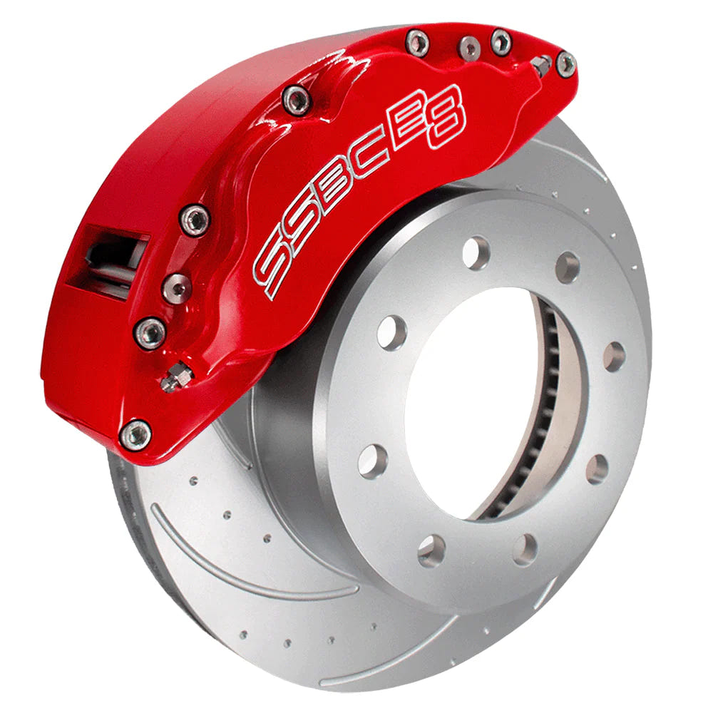SSBC-USA B8-Barbarian Direct Fit Rear Caliper Disc Brake Upgrade Kit for 19-23 Dodge Ram 2500 and 3500