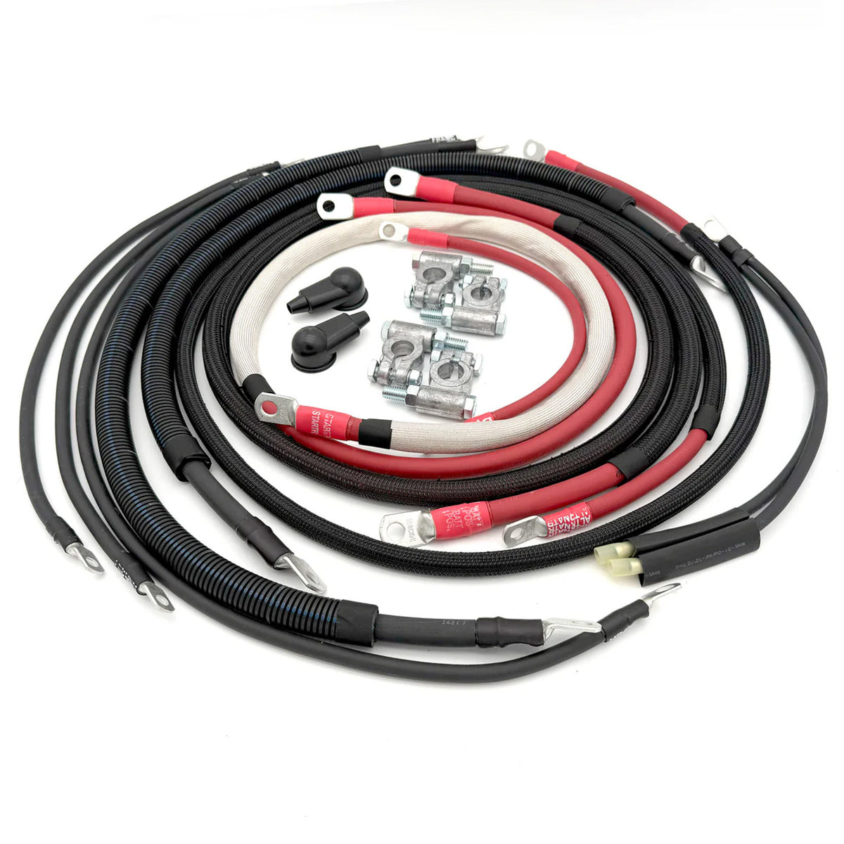 Big 7 Kits Battery Cable Kit 2nd Gen for 94-02 Ram 2500 and 3500 5.9L Cummins