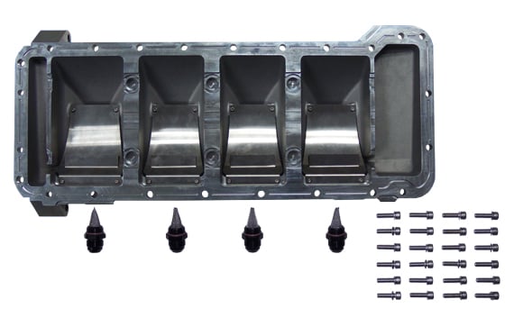 PPE Dry Sump Pan for 01-16 6.6L Duramax