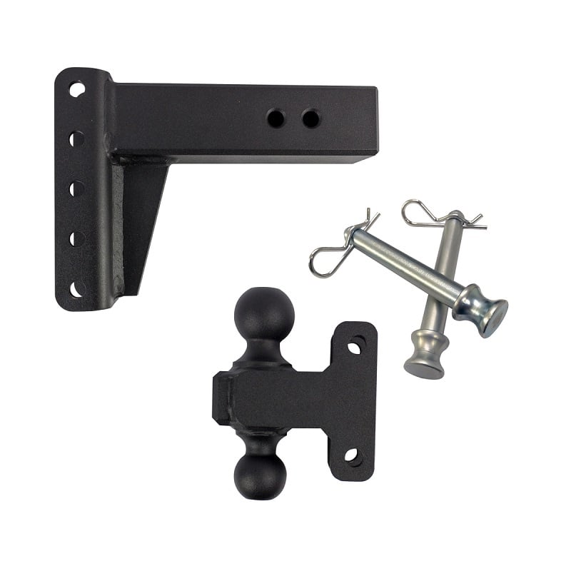 Bulletproof Hitch 3.0" Shank Extreme Duty 4" Drop and Rise Hitch