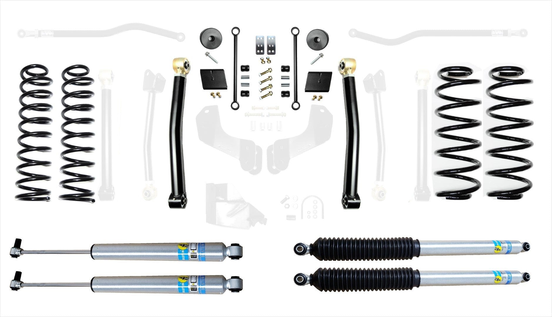 EVO Manufacturing 2.5" Lift Kit 20-23 Jeep Wrangler JL