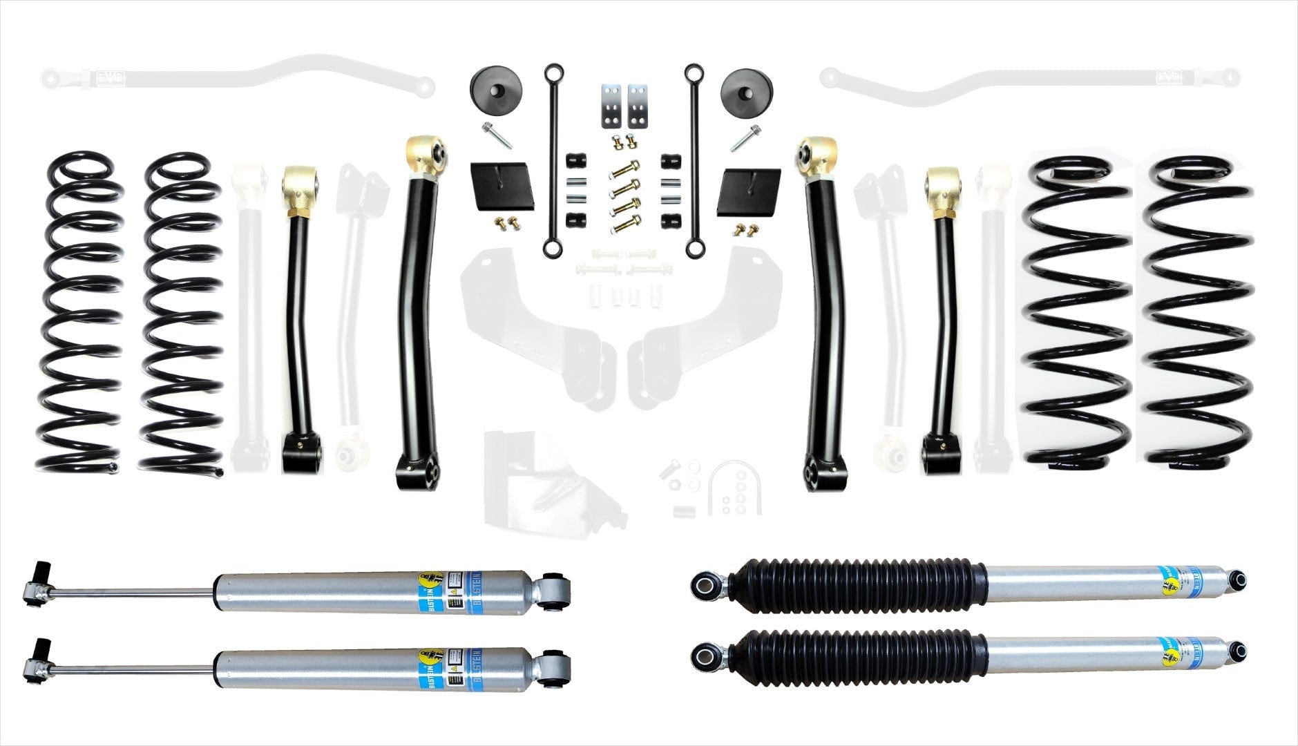 EVO Manufacturing 2.5" Lift Kit 20-23 Jeep Wrangler JL