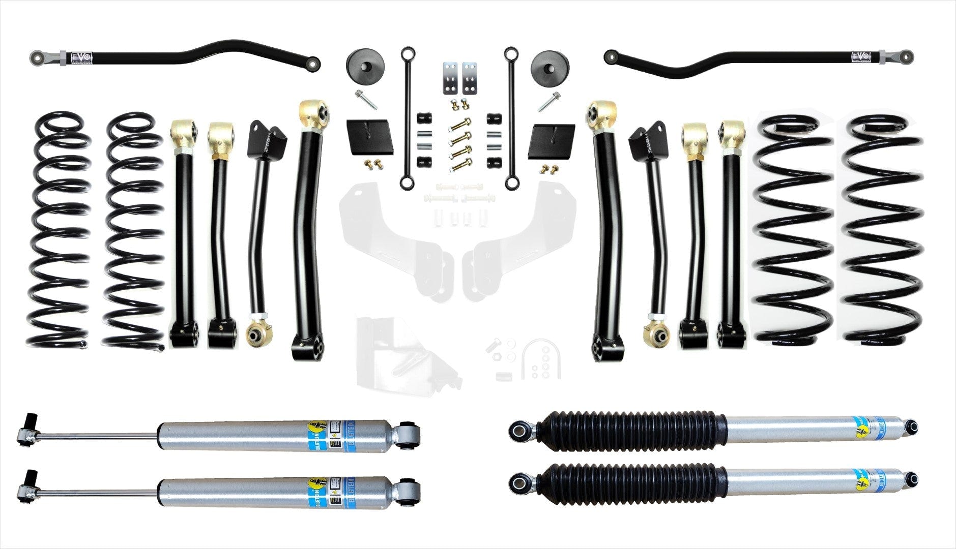 EVO Manufacturing 2.5" Lift Kit 20-23 Jeep Wrangler JL