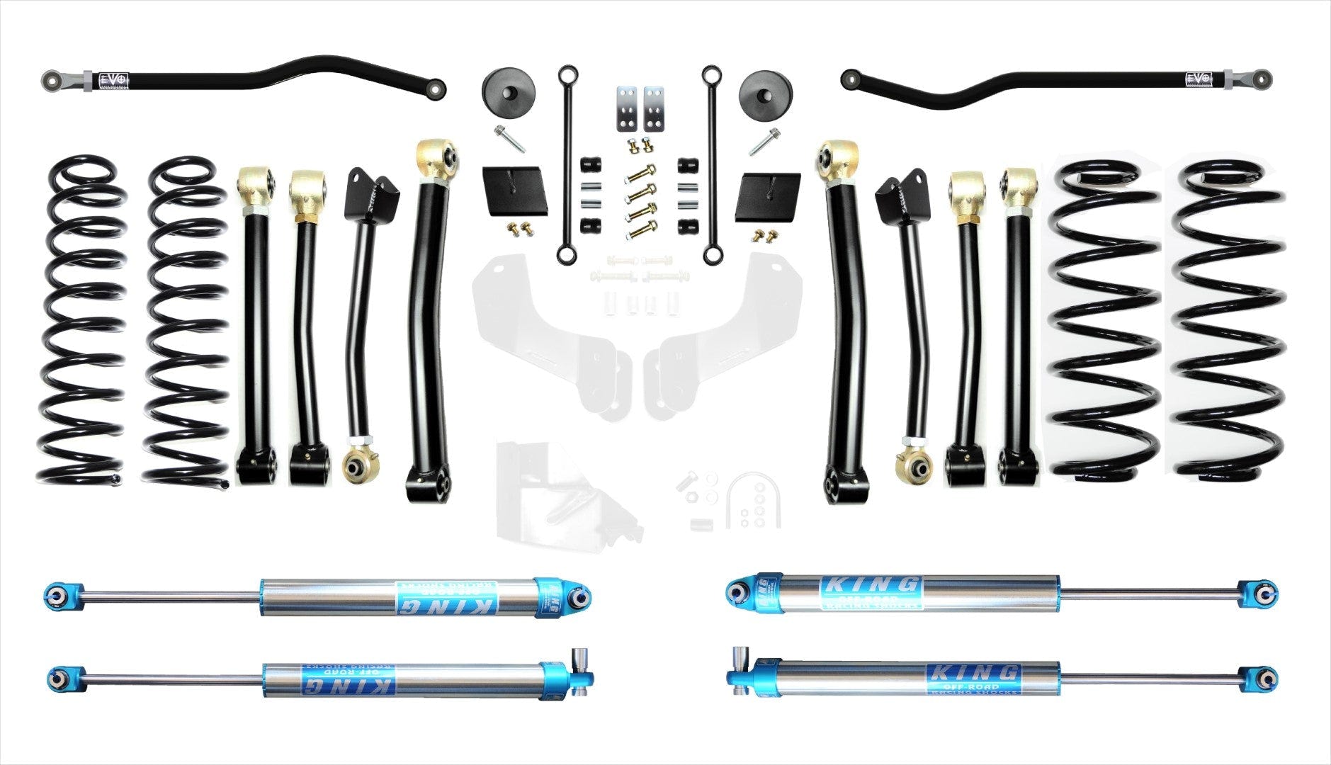EVO Manufacturing 2.5" Lift Kit 20-23 Jeep Wrangler JL