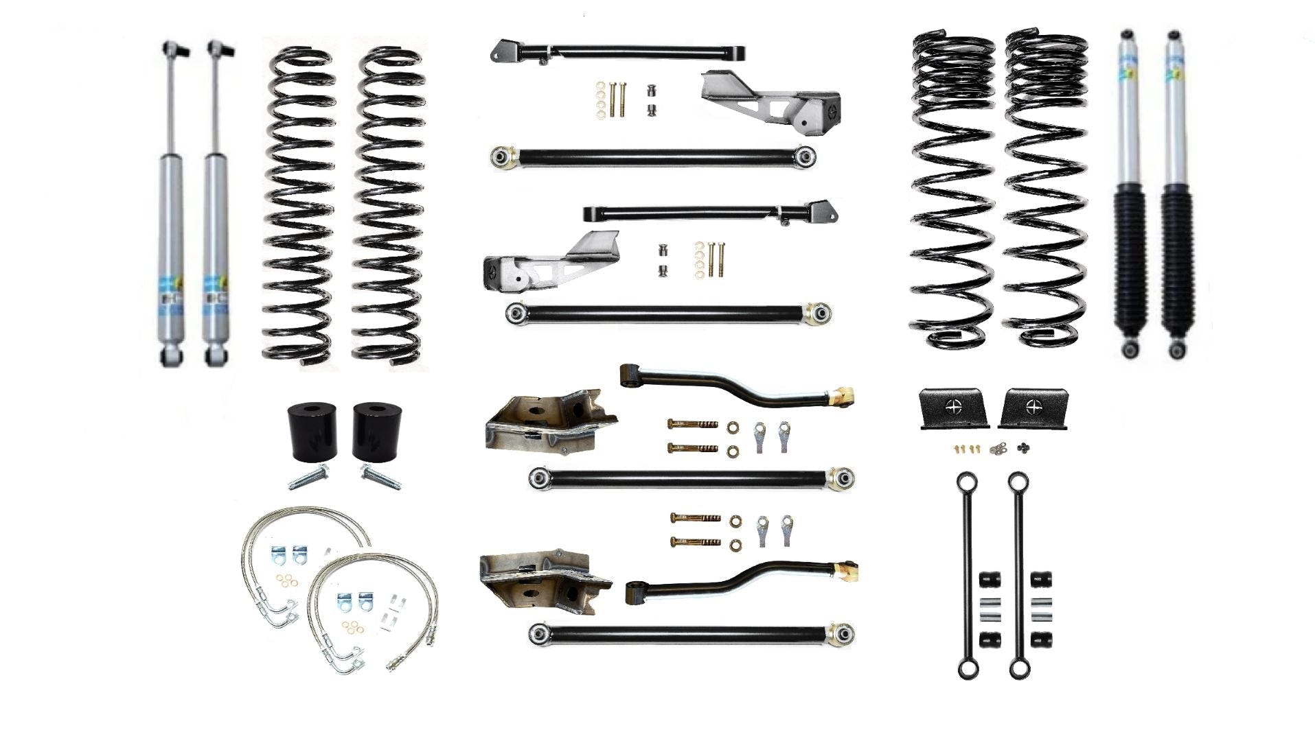 EVO Manufacturing 2.5" Long Arm Lift Kit 20-23 Jeep Gladiator JT