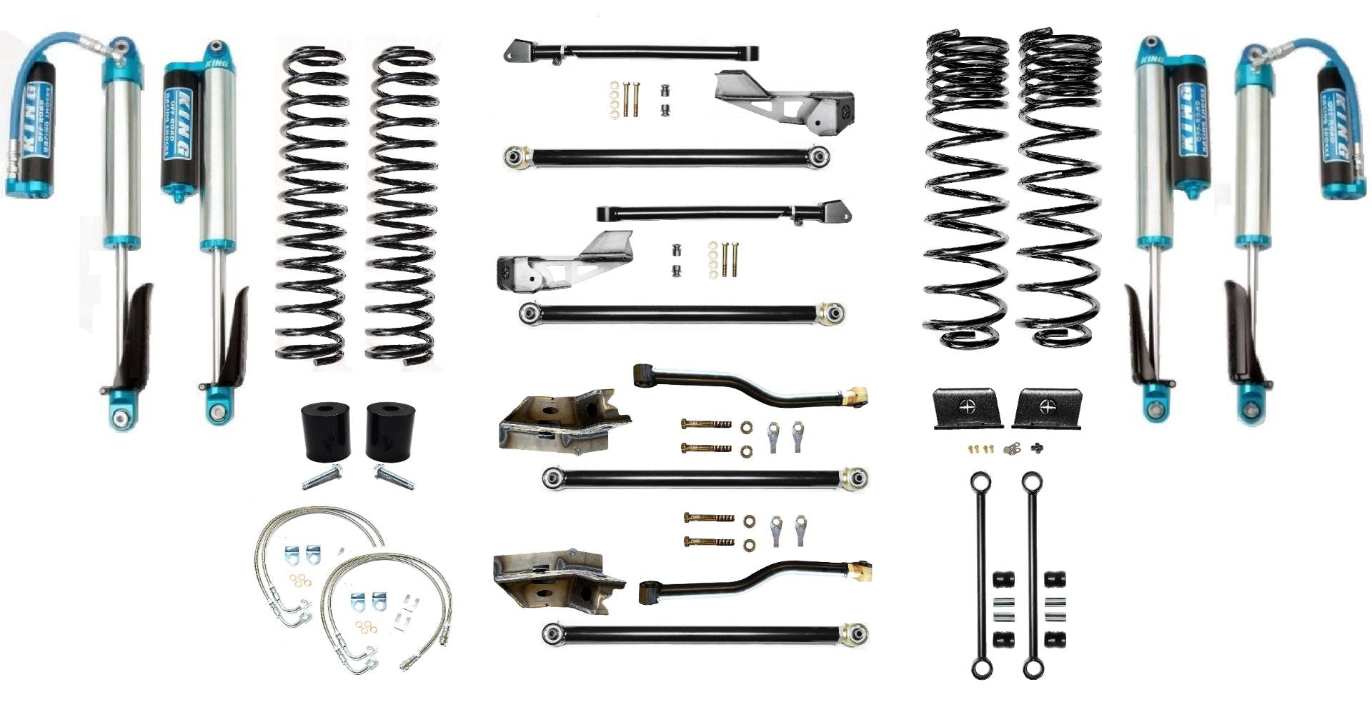 EVO Manufacturing 2.5" Long Arm Lift Kit 20-23 Jeep Gladiator JT