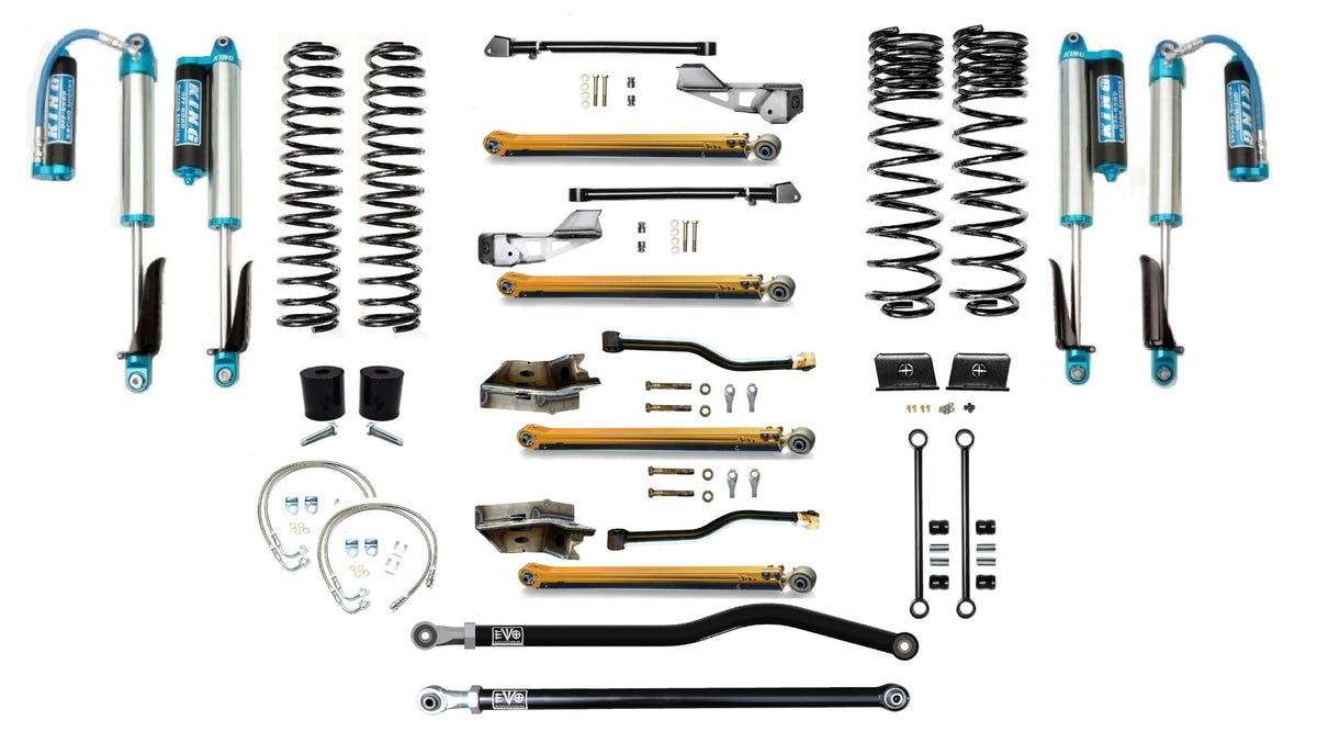 EVO Manufacturing 2.5" Long Arm Lift Kit 20-23 Jeep Gladiator JT