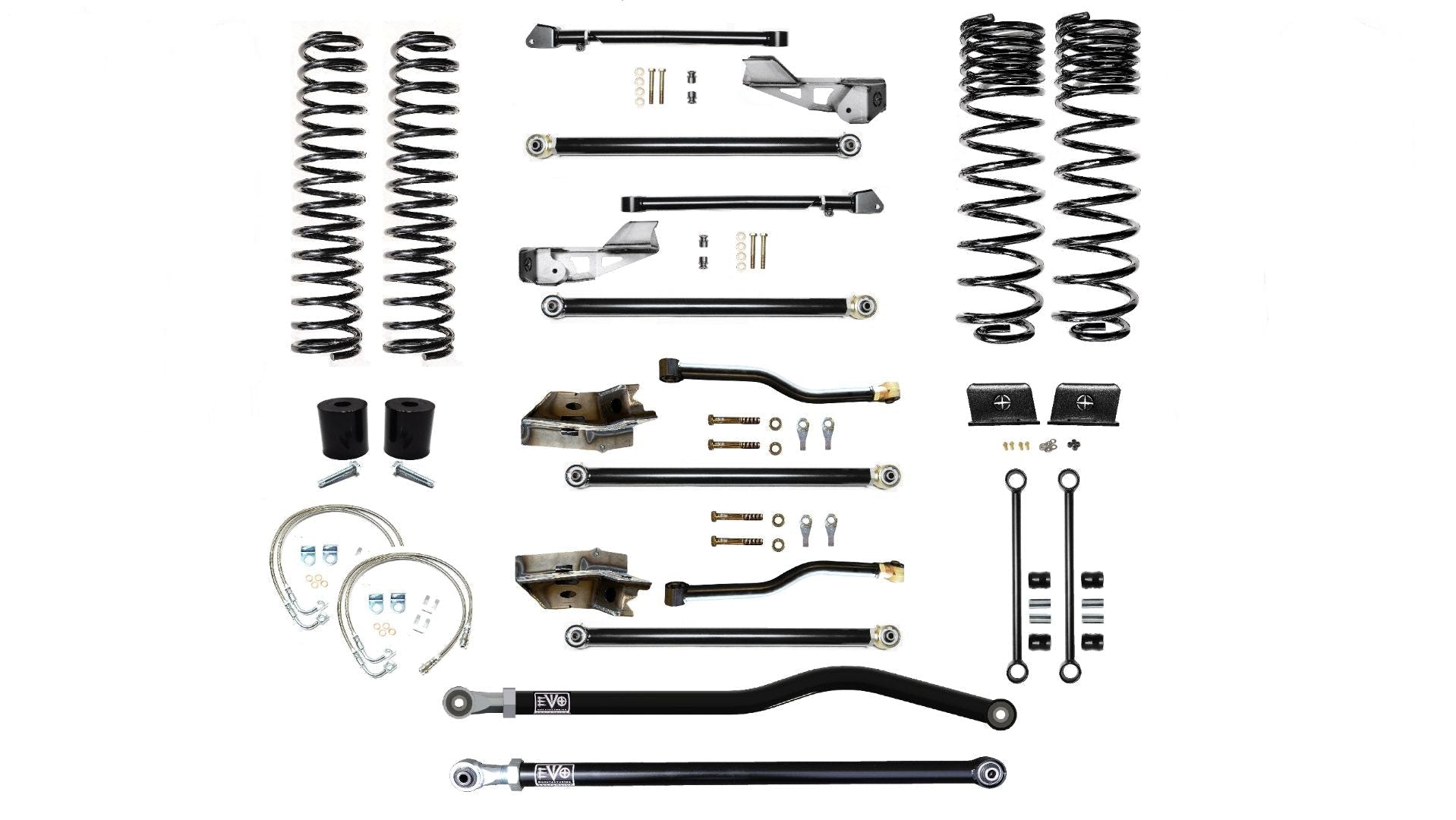 EVO Manufacturing 2.5" Long Arm Lift Kit 20-23 Jeep Gladiator JT