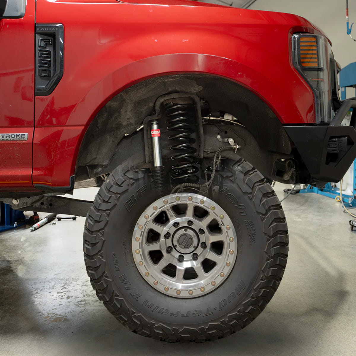 Kryptonite Stage 2 Leveling Kit With Eibach Shocks 17-22 Ford 6.7L Powerstroke