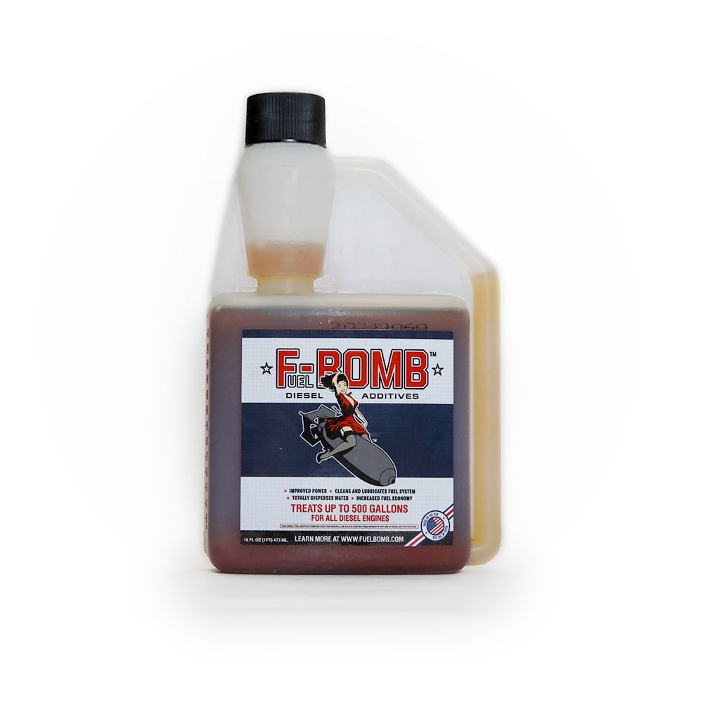 Fuel-Bomb Split case of F-BOMB and HellFire Diesel Fuel Additive 12 Bottles