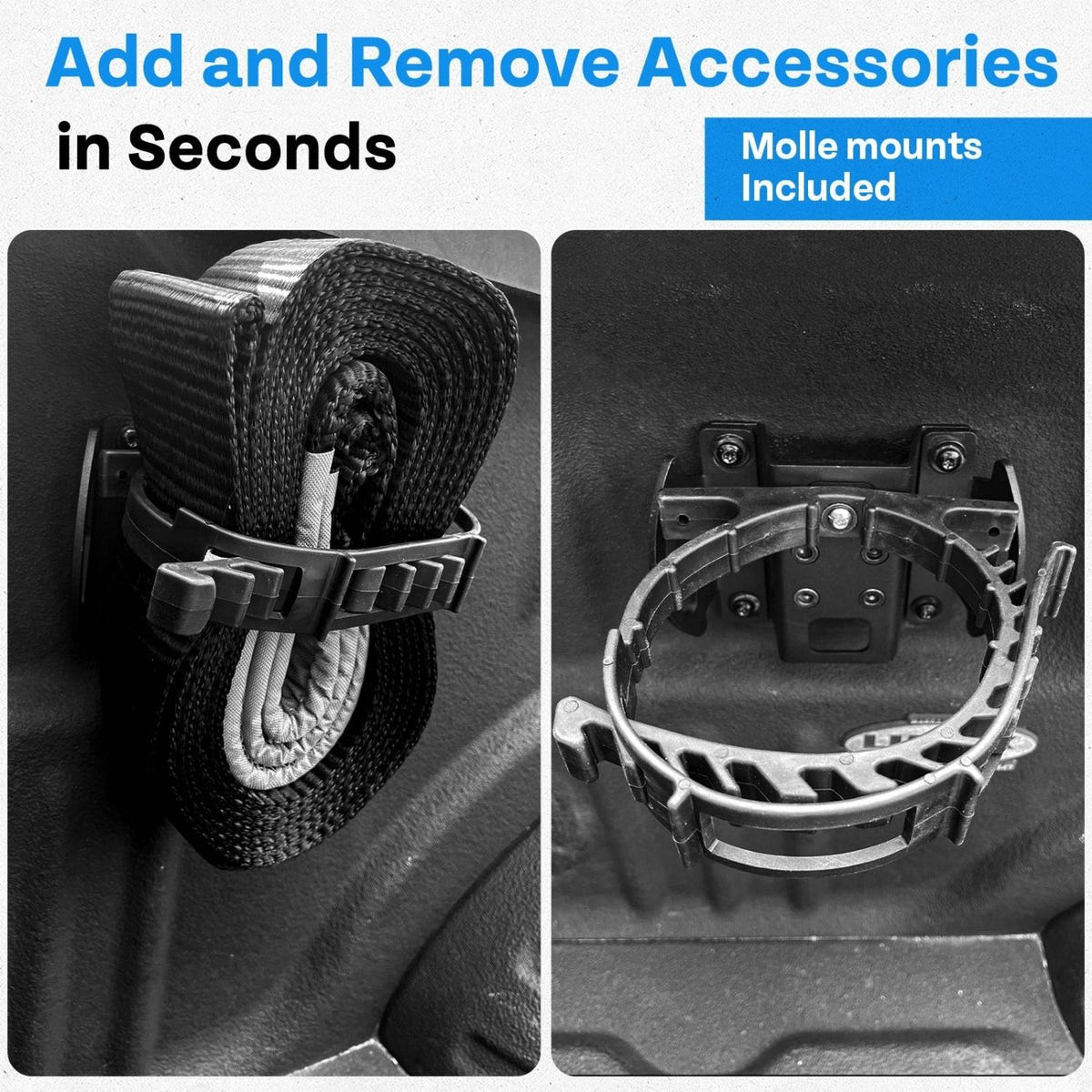 Ford BoxLink replacement plate with dual tie-down anchors and E-Track slots