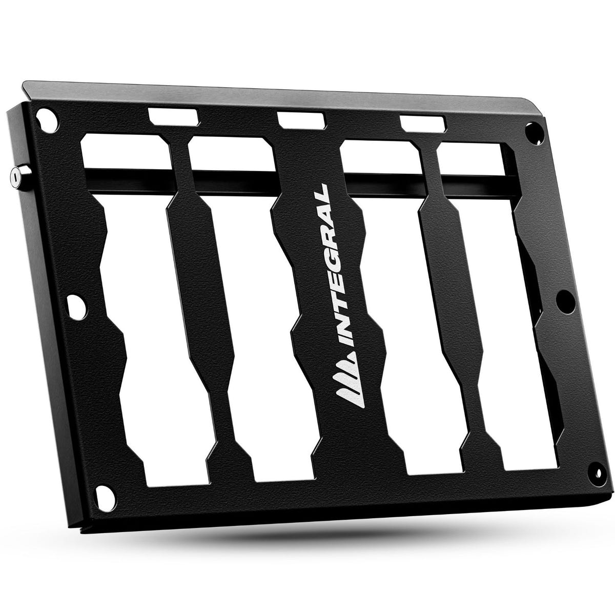 Keyed locking plate for Milwaukee Packout organizer mounting