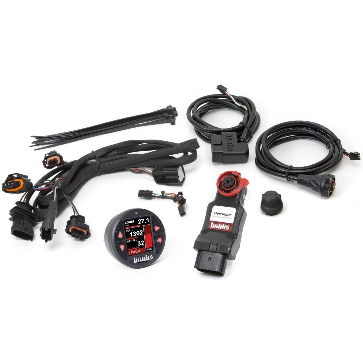 Banks Derringer Tuner with iDash SuperGauge for 19-23 Ram 1500 &amp; for 20-23 Jeep 3.0L EcoDiesel