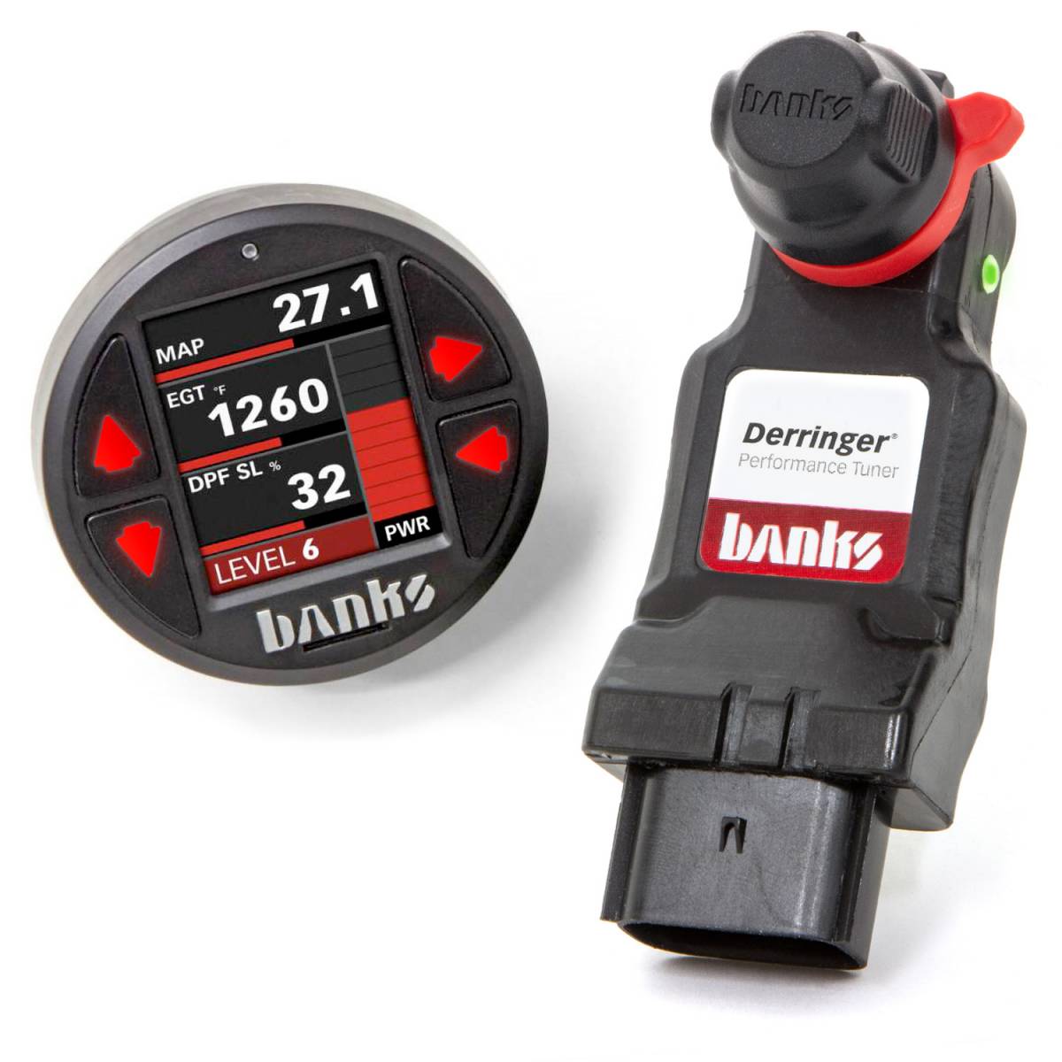 Banks Derringer Tuner with iDash SuperGauge for 19-23 Ram 1500 &amp; for 20-23 Jeep 3.0L EcoDiesel