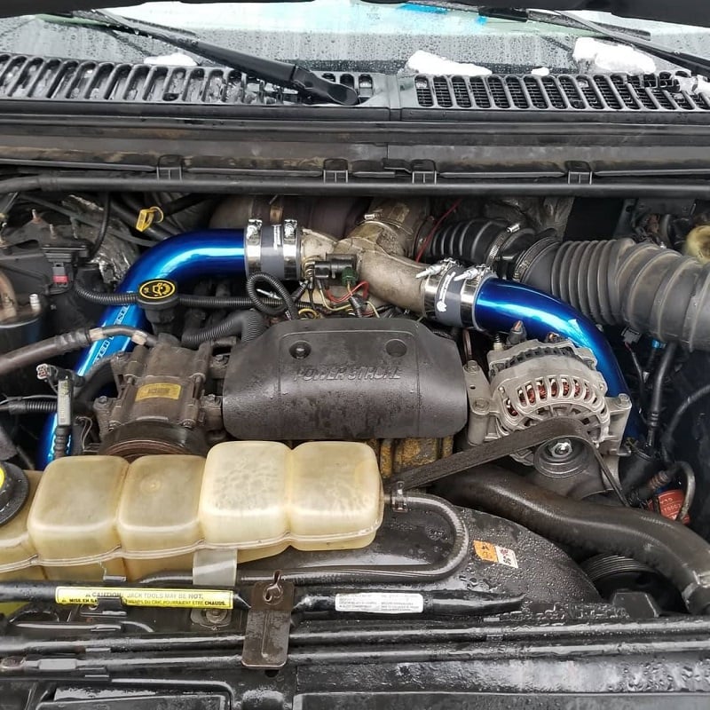 Sinister Diesel Charge Pipe Kit 99 03 Ford 7.3L Powerstroke