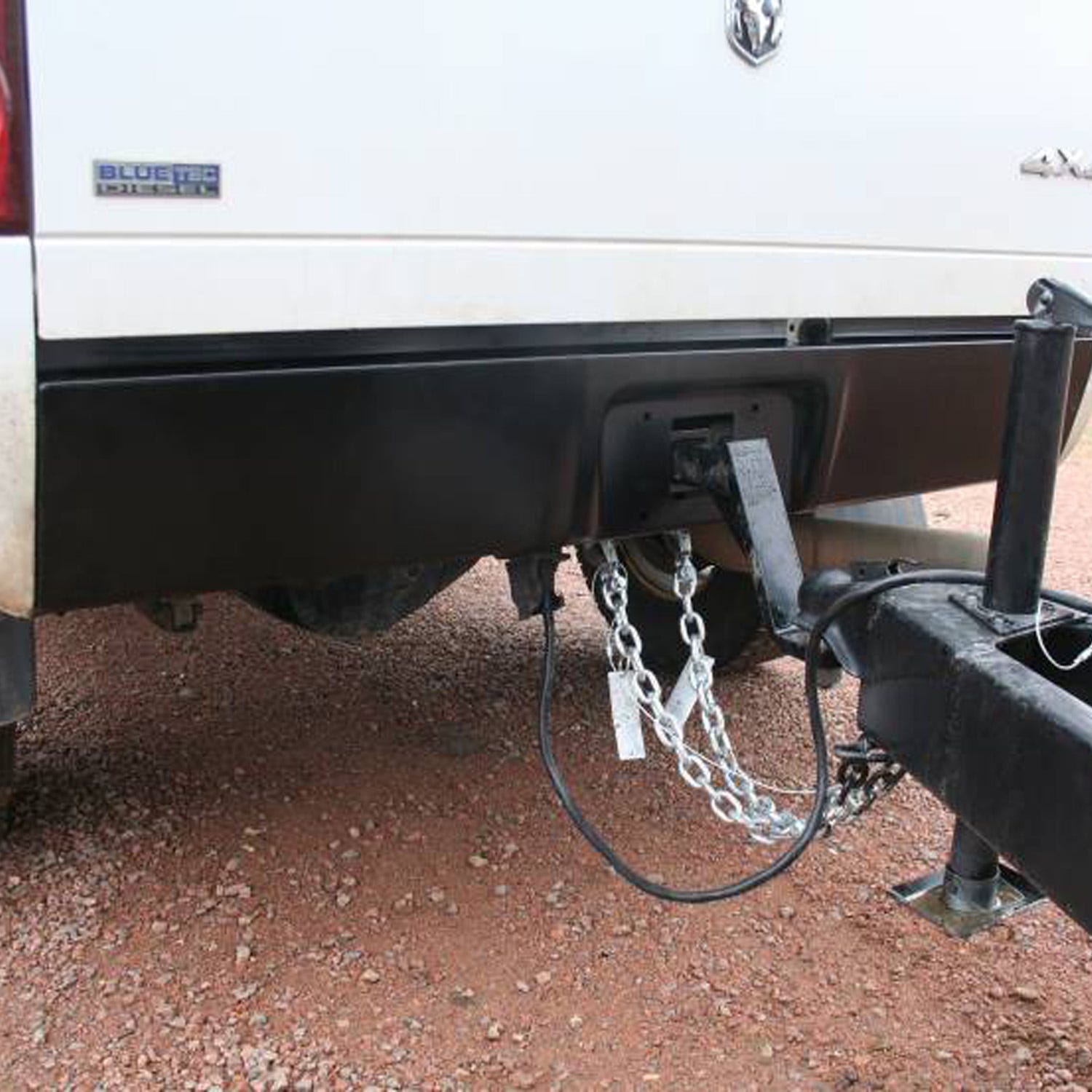 BHP BEHIND Roll Pan 2 inch Hidden Receiver Hitch 03-18 Ram 2500/3500