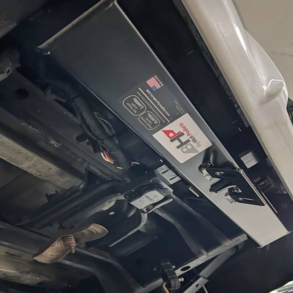 BHP BEHIND Roll Pan 2 inch Hidden Receiver Hitch 03-18 Ram 2500/3500