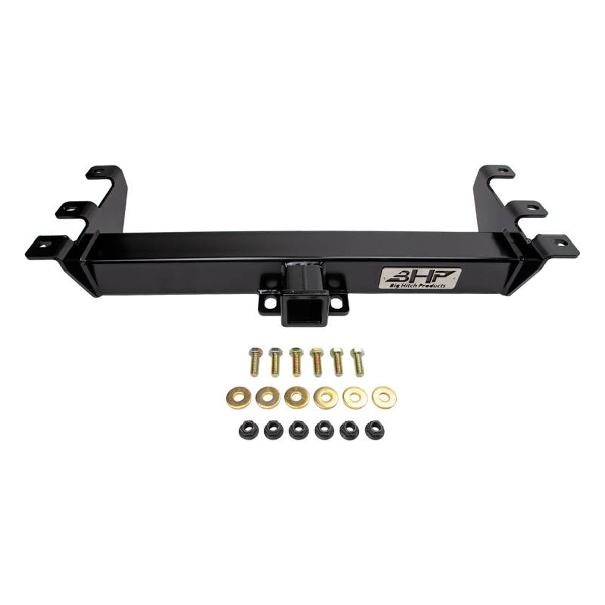 BHP BELOW Roll Pan 2.5 Inch Receiver Hitch 01-07 GM 2500HD/3500HD LB7/LLY/LBZ