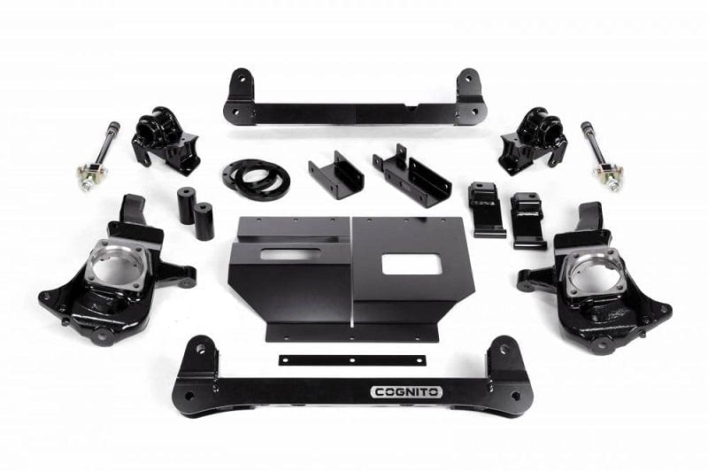 Cognito 4" Standard Lift Bundle Package with Fox Shocks for 11-19 6.6L GM Duramax