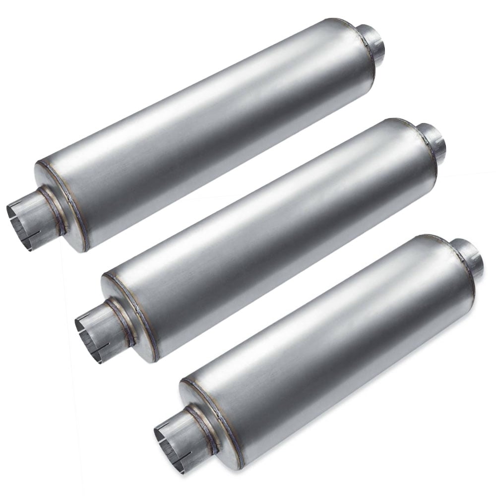Street Performance 8" Round Body Premium Duty Muffler