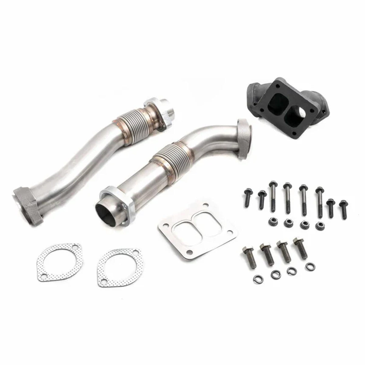 Complete Performance Stainless Steel Up-Pipe Kit with Collector 94-97 Ford 7.3L Powerstroke