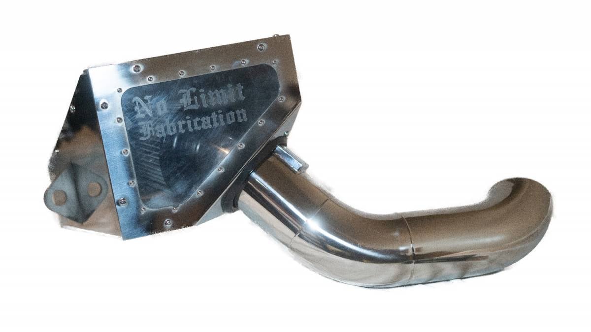 No Limit Fabrication Premium Closed Box Aluminum Cold Air Intake for 17-19 Ford 6.7L Powerstroke