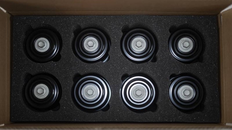 No Limit Fabrication Silicone Body Mount Kit for 08-16 Ford SuperDuty