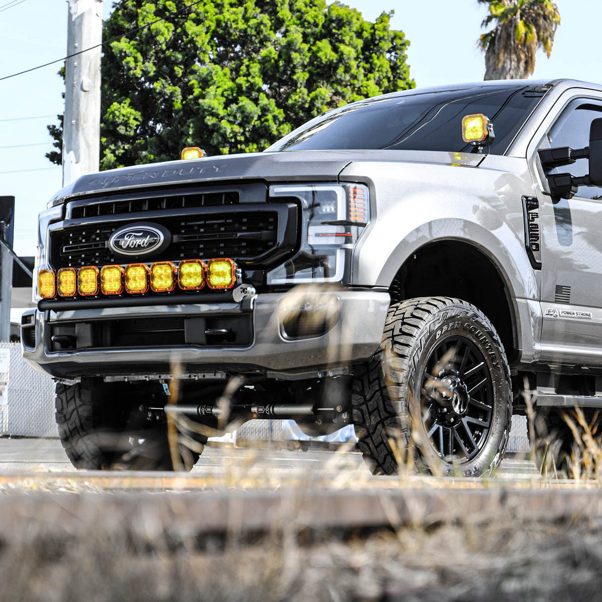 GG Lighting 8 Light Bumper Mount Kit 11-24 F250/F350 Superduty