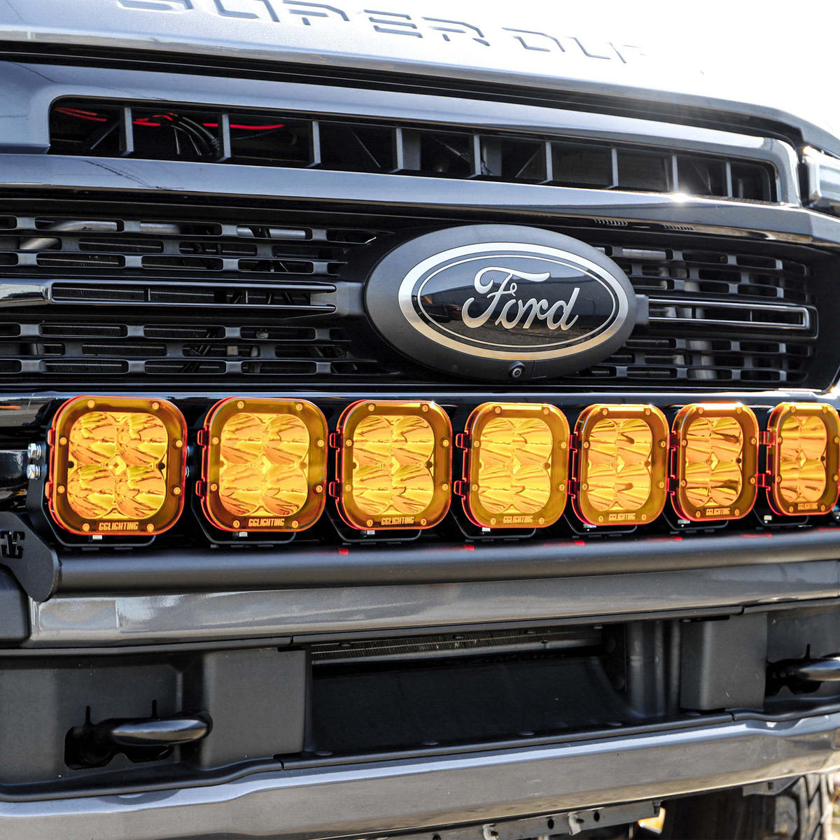 GGLighting 8 Light Bracket Mount Kit 11-24 Ford F250/F350
