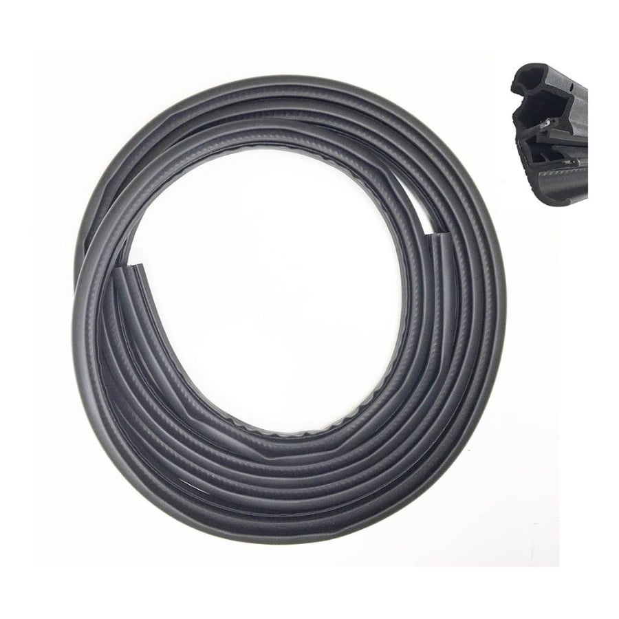 Fairchild Rear Door Weatherstrip Seal On Body Crew Cab for 99-16 Ford F-250 and F-350