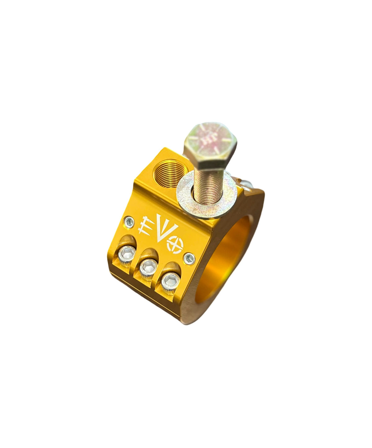 EVO Manufacturing 2" Tie Rod Clamp, Stabilizer or Ram Gold Anodize
