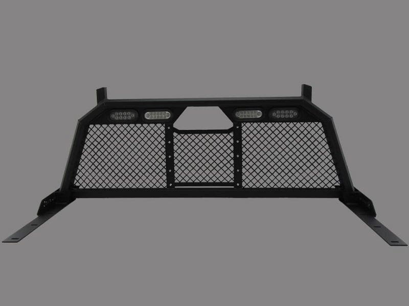 Royalty Core RC88T Billet Headache Rack w and Integrated Taillights for 03-09 Dodge 5.9L Cummins 2500 and 3500
