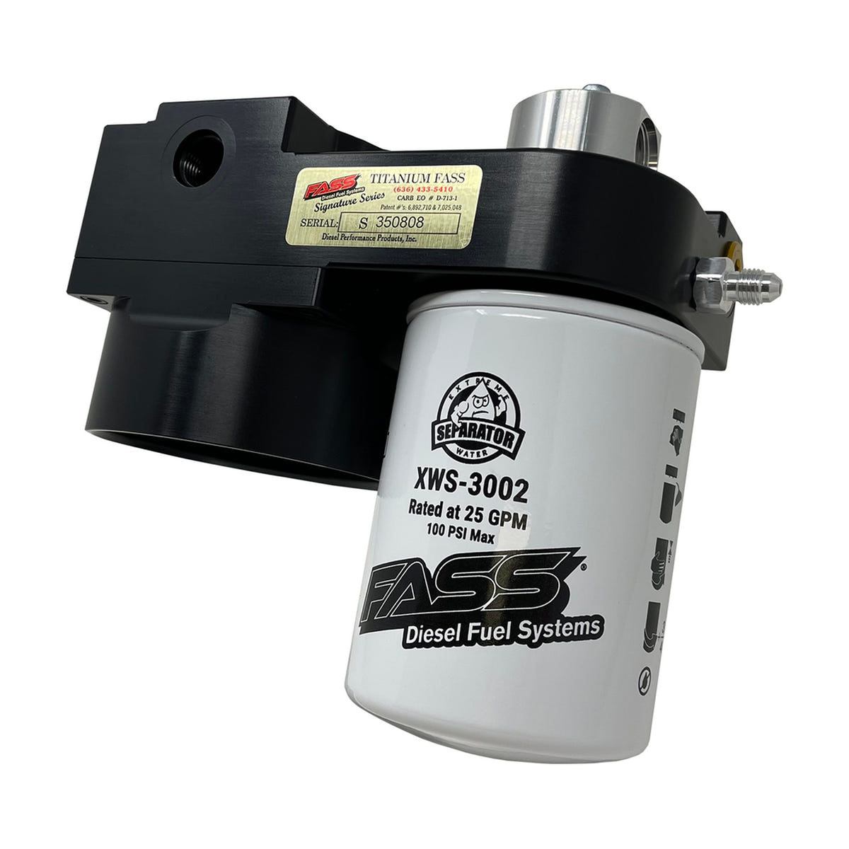 FASS Fuel Systems Drop-In Series Lift Pump Air Separation / Filtration System 19-26 GM 3.0L Duramax
