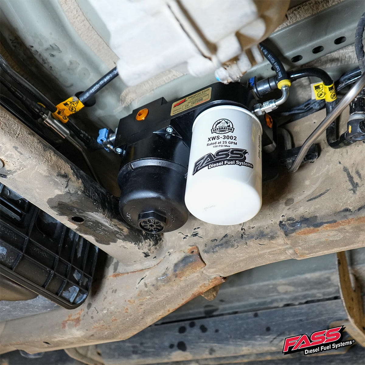 FASS Fuel Systems Drop-In Series Lift Pump Air Separation / Filtration System 19-26 GM 3.0L Duramax