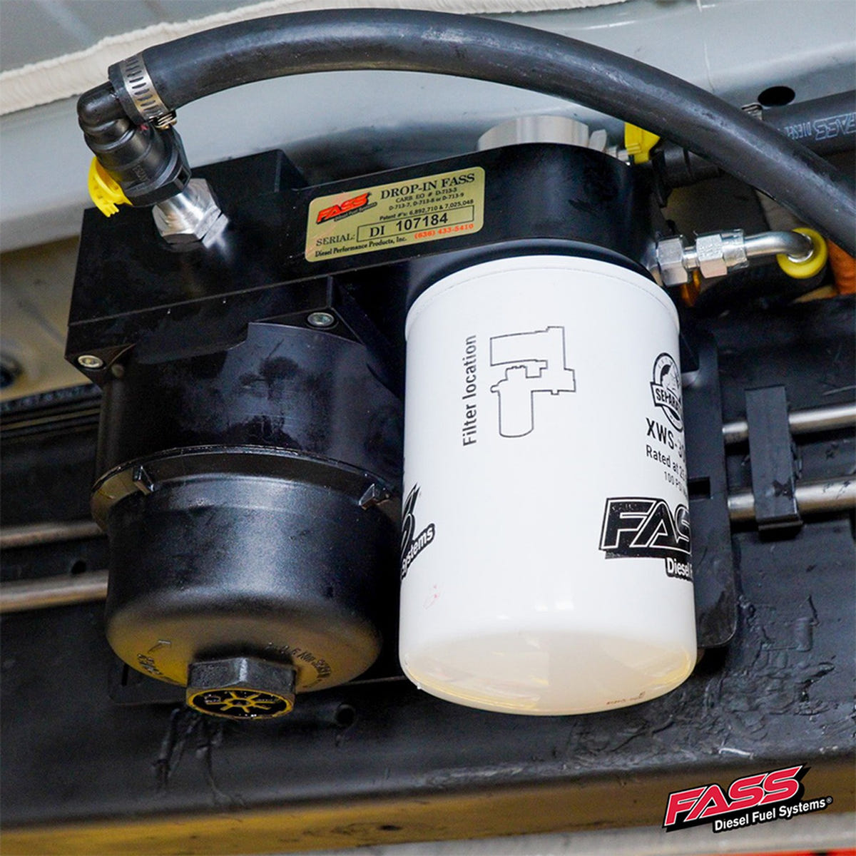 FASS Fuel Systems Drop-In Series Lift Pump Air Separation / Filtration System 19-26 GM 3.0L Duramax