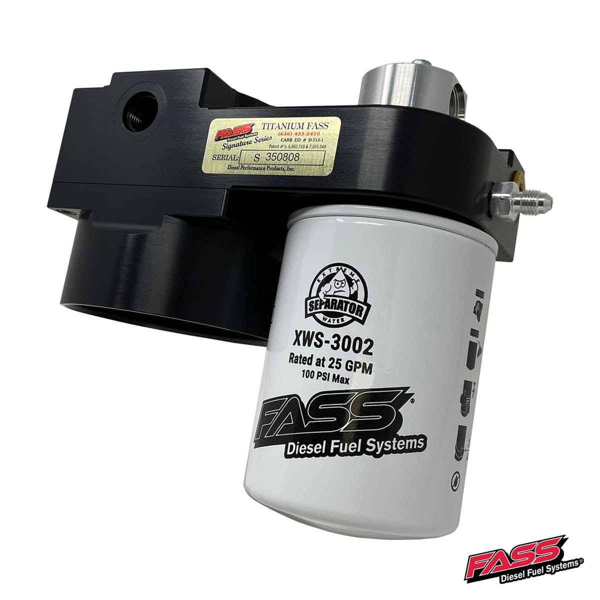 FASS Fuel Systems Drop-In Series Lift Pump Air Separation / Filtration System 19-26 GM 3.0L Duramax