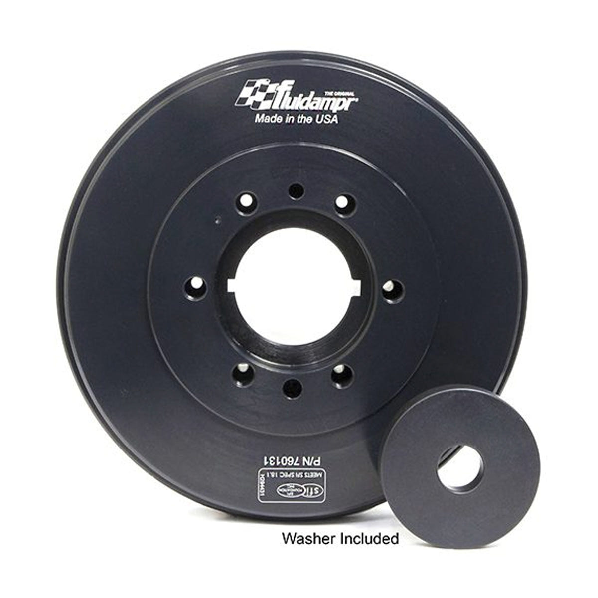 Fluidampr Performance Diesel Damper for Internal Balanced Non-Stock Engine for 01-23 GM 6.6L Duramax L5P