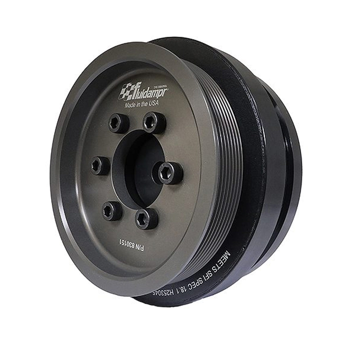 Fluidampr Performance Diesel Damper Harmonic Balancer and Crankshaft Pulley for 20-23 GM 6.6L Duramax L5P