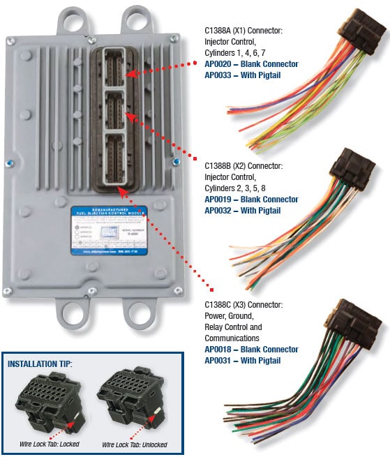 Alliant Fuel Injection Control Module Connector for 03-07 6.0L Powerstroke